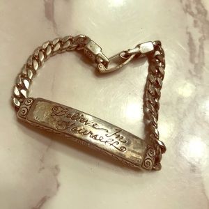 Brighton “Believe In yourself” bracelet